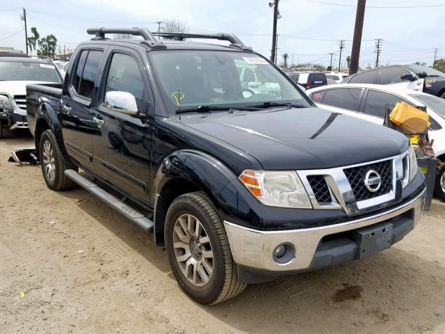 1N6AD0EVXAC435781 - 2010 NISSAN FRONTIER C BLACK photo 1