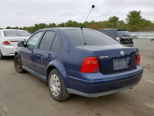 3VWRK69MX3M154076 - 2003 VOLKSWAGEN JETTA GL BLUE photo 3