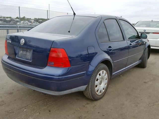 3VWRK69MX3M154076 - 2003 VOLKSWAGEN JETTA GL BLUE photo 4