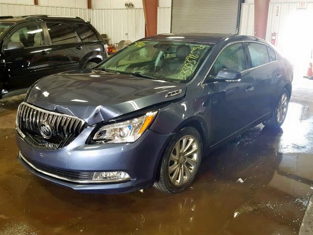 1G4GB5G32FF152711 - 2015 BUICK LACROSSE BLUE photo 2