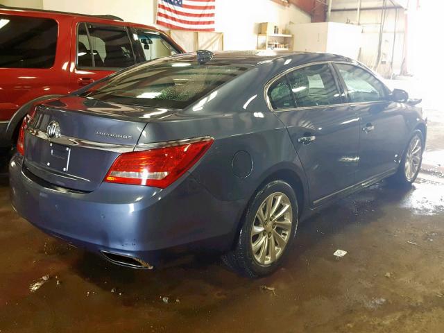 1G4GB5G32FF152711 - 2015 BUICK LACROSSE BLUE photo 4