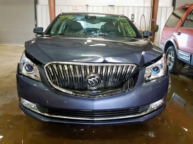 1G4GB5G32FF152711 - 2015 BUICK LACROSSE BLUE photo 9