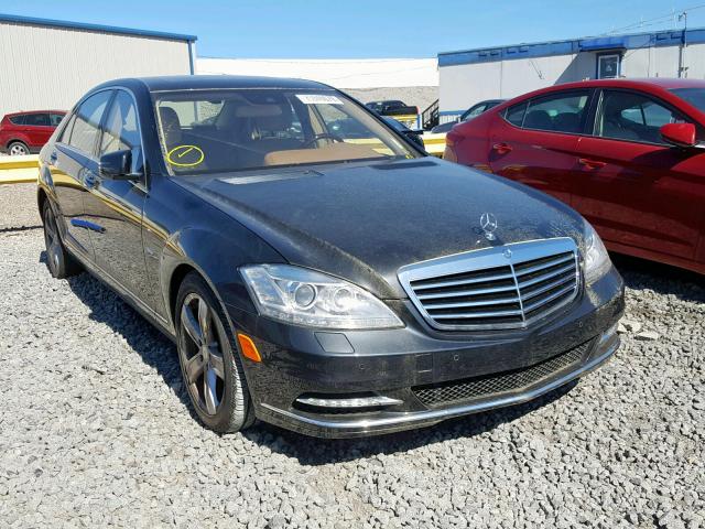 WDDNG7DB6CA479812 - 2012 MERCEDES-BENZ S 550 BLACK photo 1