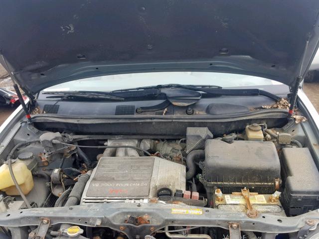 JT6HF10U6Y0125940 - 2000 LEXUS RX 300 GRAY photo 7