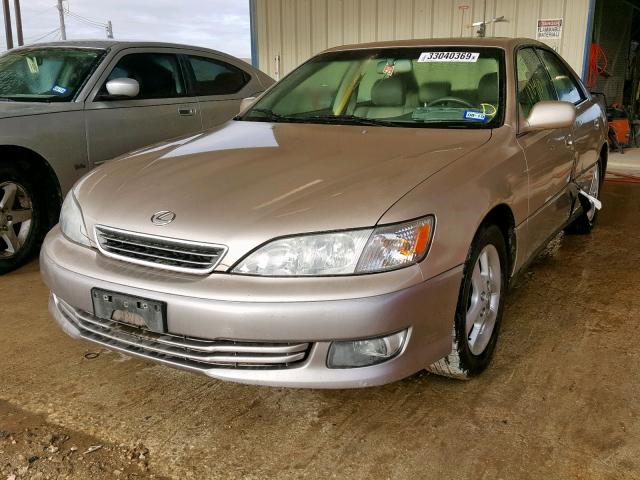 JT8BF28G8Y0285545 - 2000 LEXUS ES 300 BEIGE photo 2