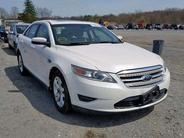 1FAHP2EW1AG140032 - 2010 FORD TAURUS SEL WHITE photo 1