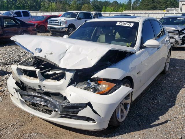 WBAVB33526KS33851 - 2006 BMW 330 I WHITE photo 2