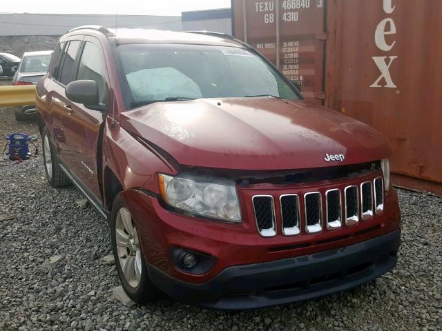 1J4NT1FB9BD146737 - 2011 JEEP COMPASS SP Қызыл фото 1