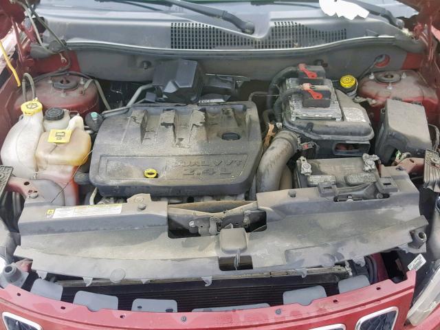 1J4NT1FB9BD146737 - 2011 JEEP COMPASS SP Қызыл фото 7