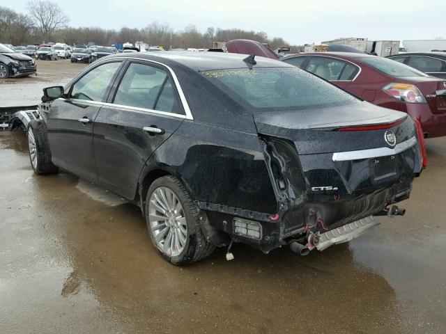 1G6AZ5SX1E0157984 - 2014 CADILLAC CTS PREMIU BLACK photo 3