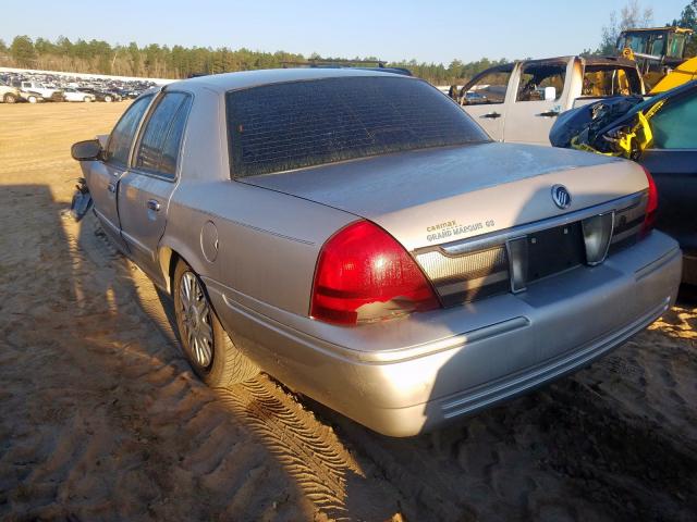 2MEFM74V16X638702 - 2006 MERCURY GRAND MARQUIS GS  photo 3