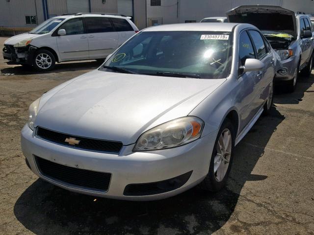 2G1WC5E38D1213282 - 2013 CHEVROLET IMPALA LTZ GRAY photo 2