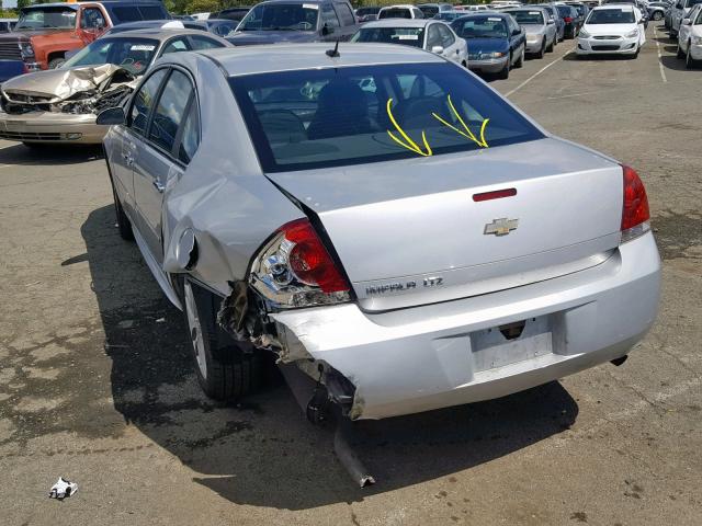 2G1WC5E38D1213282 - 2013 CHEVROLET IMPALA LTZ GRAY photo 3