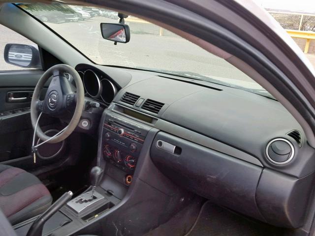 JM1BK123161436973 - 2006 MAZDA 3 S GRAY photo 9