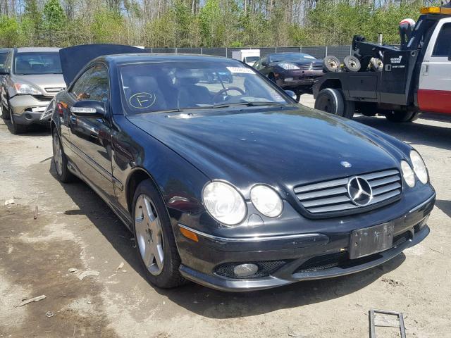 WDBPJ75J03A038279 - 2003 MERCEDES-BENZ CL 500 BLACK photo 1