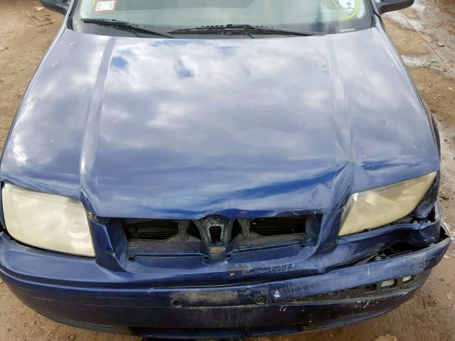 3VWSS29M91M046426 - 2001 VOLKSWAGEN JETTA GLS BLUE photo 7