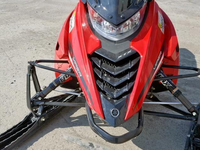 4UF8JR00XET001000 - 2014 YAMAHA VIPER RED photo 9