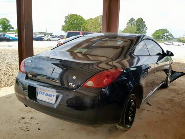 1G2ZH18N474154112 - 2007 PONTIAC G6 GT BLACK photo 4