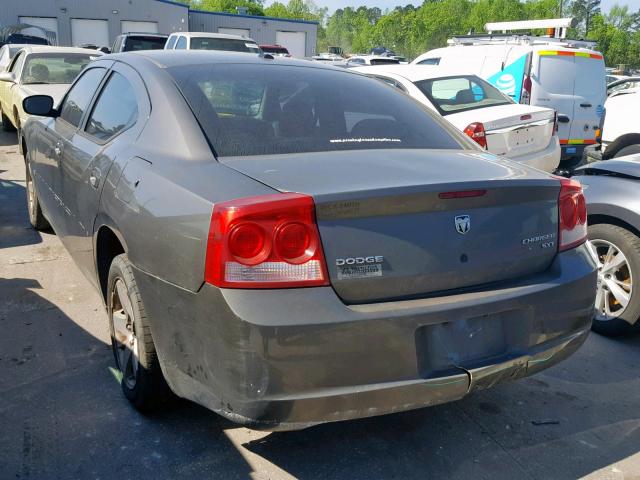 2B3CA3CV7AH155694 - 2010 DODGE CHARGER SX GOLD photo 3