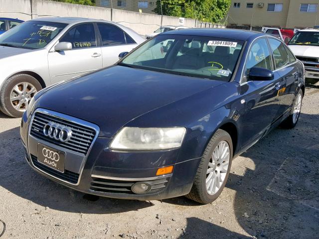 WAUDH74F37N119544 - 2007 AUDI A6 3.2 QUA BLACK photo 2