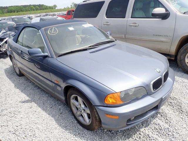 WBABS33422PG84529 - 2002 BMW 325 CI BLUE photo 1