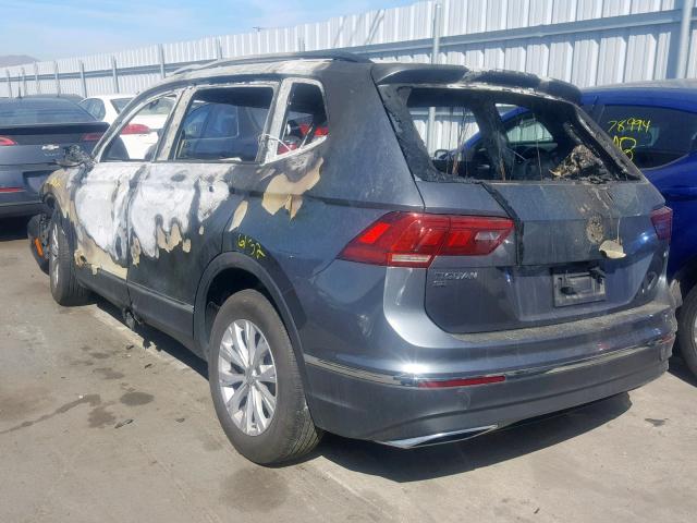 3VV3B7AX1JM001329 - 2018 VOLKSWAGEN TIGUAN SE SILVER photo 3