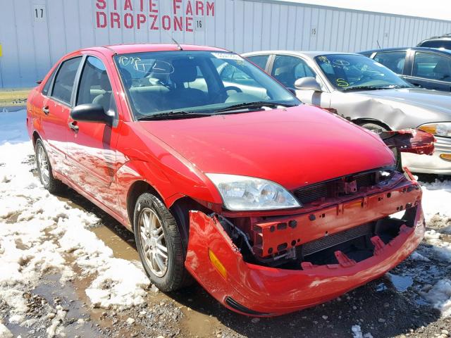 1FAFP34N06W194134 - 2006 FORD FOCUS ZX4 RED photo 1