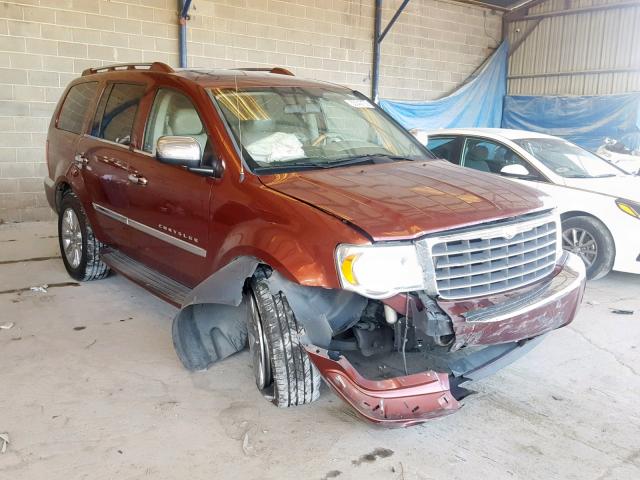 1A8HX58218F105083 - 2008 CHRYSLER ASPEN LIMI 勃艮第红 照片 1