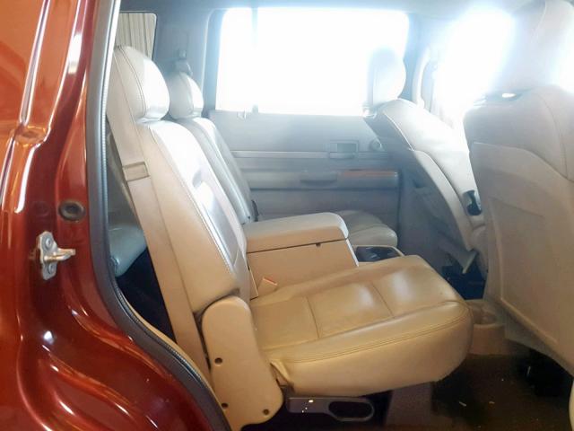 1A8HX58218F105083 - 2008 CHRYSLER ASPEN LIMI 勃艮第红 照片 6