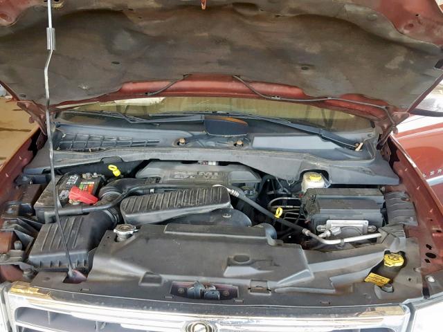 1A8HX58218F105083 - 2008 CHRYSLER ASPEN LIMI 勃艮第红 照片 7