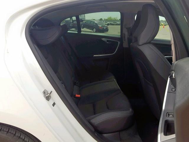 YV1612FS8E1296330 - 2014 VOLVO S60 T5 WHITE photo 5