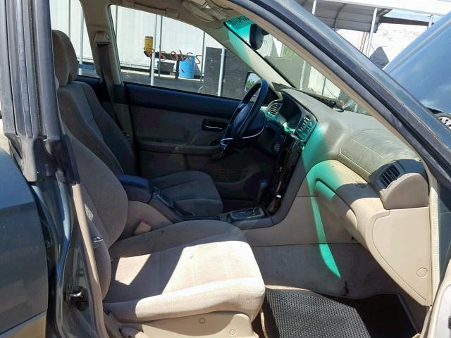 4S3BH665517600478 - 2001 SUBARU LEGACY OUT GREEN photo 5