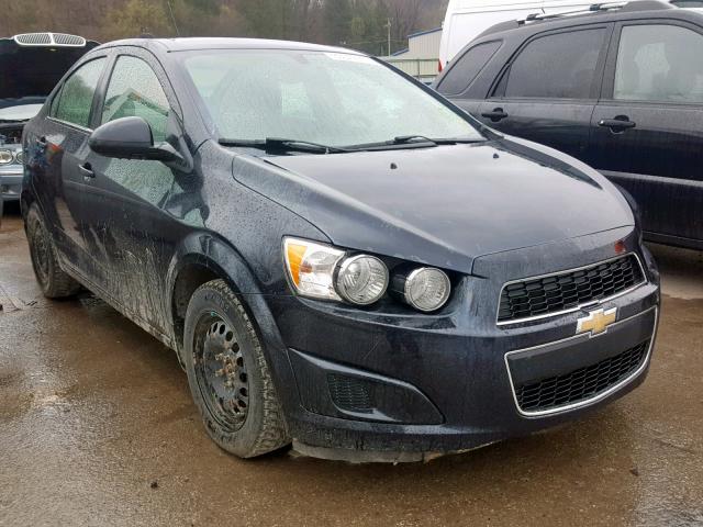 1G1JA5SG9F4138915 - 2015 CHEVROLET SONIC LS BLACK photo 1