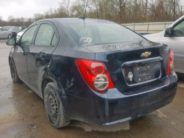1G1JA5SG9F4138915 - 2015 CHEVROLET SONIC LS BLACK photo 3