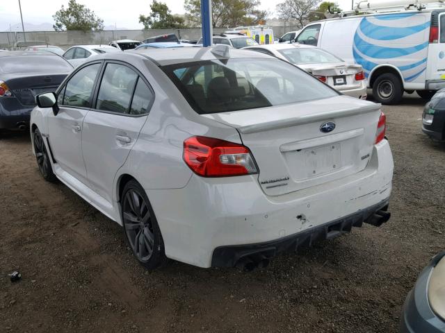 JF1VA1N6XH8817369 - 2017 SUBARU WRX LIMITE WHITE photo 3