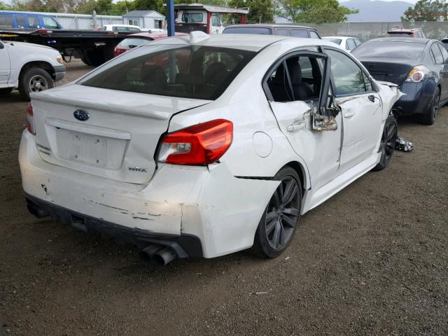 JF1VA1N6XH8817369 - 2017 SUBARU WRX LIMITE WHITE photo 4