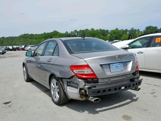 WDDGF54XX8F063798 - 2008 MERCEDES-BENZ C 300 SILVER photo 3