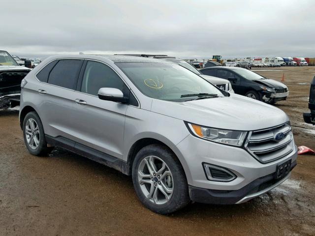 2FMPK3K9XHBB52850 - 2017 FORD EDGE TITAN SILVER photo 1