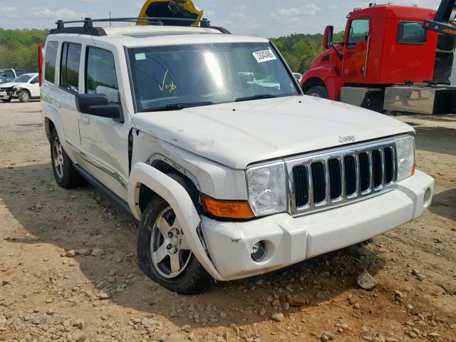 1J4RG4GK8AC156928 - 2010 JEEP COMMANDER WHITE photo 1