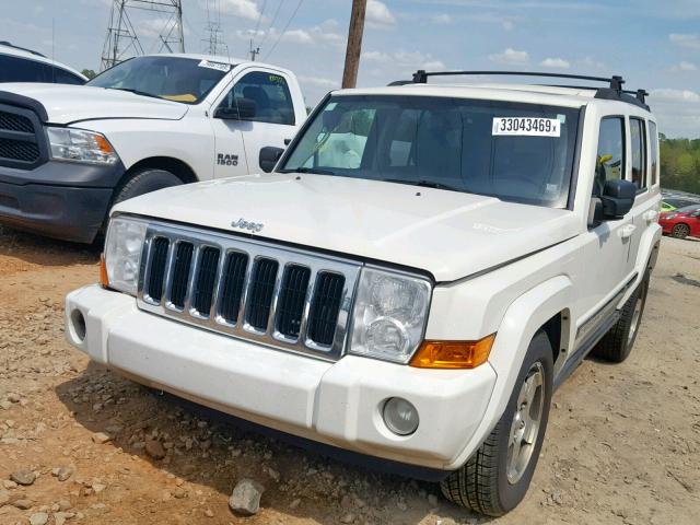 1J4RG4GK8AC156928 - 2010 JEEP COMMANDER WHITE photo 2