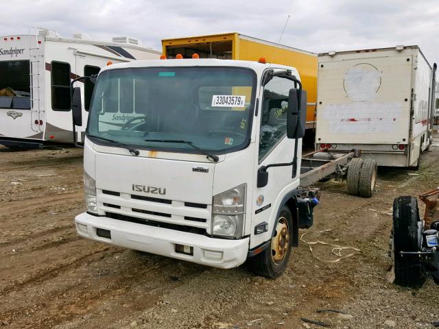 JALE5W167C7300318 - 2012 ISUZU NQR WHITE photo 2