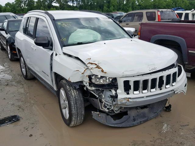 1C4NJDBB6ED842401 - 2014 JEEP COMPASS SP 白色 照片 1