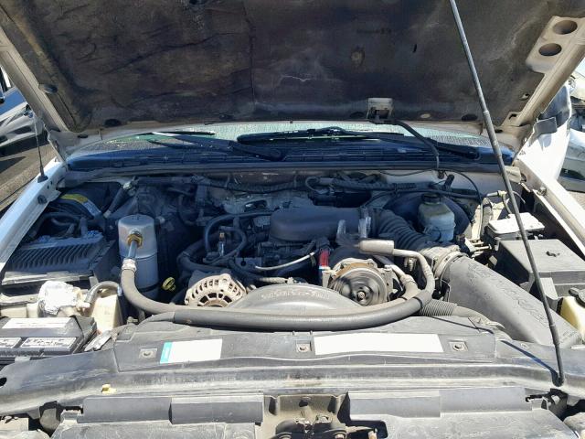 1GTCS19W5Y8152597 - 2000 GMC SONOMA WHITE photo 7