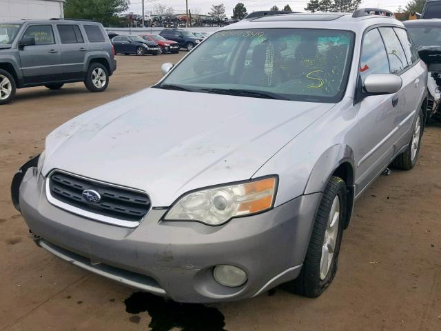 4S4BP62C667312561 - 2006 SUBARU LEGACY OUT SILVER photo 2