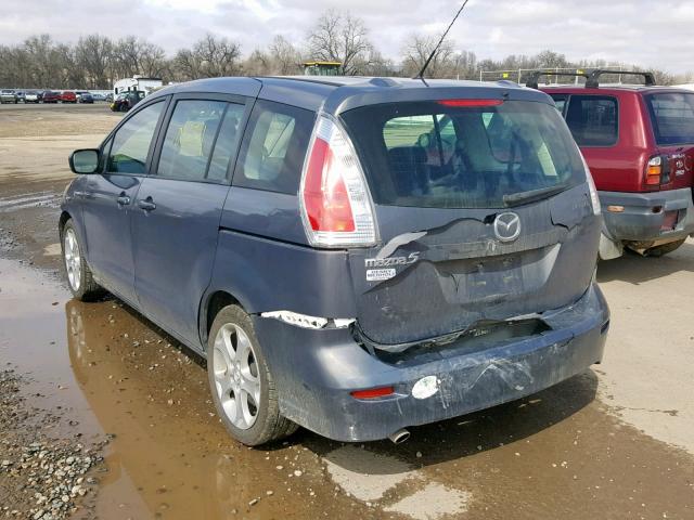 JM1CR2WL2A0370433 - 2010 MAZDA 5 CHARCOAL photo 3