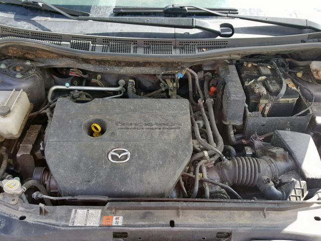 JM1CR2WL2A0370433 - 2010 MAZDA 5 CHARCOAL photo 7