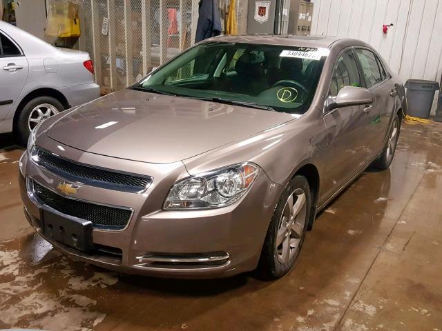 1G1ZC5E14BF139280 - 2011 CHEVROLET MALIBU 1LT BROWN photo 2