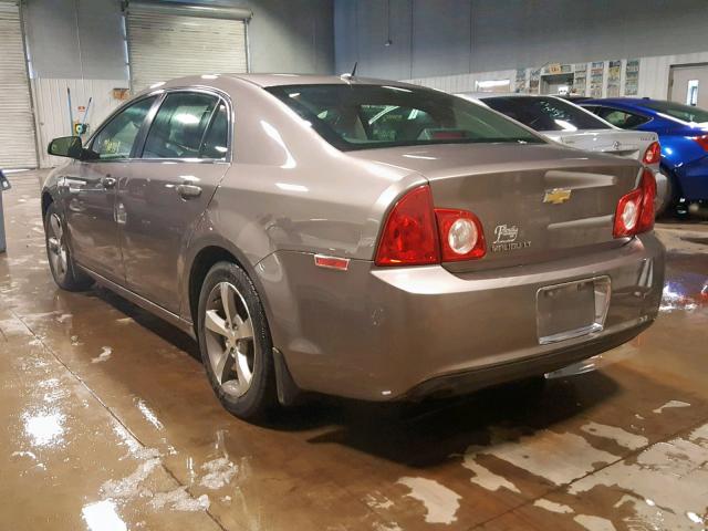1G1ZC5E14BF139280 - 2011 CHEVROLET MALIBU 1LT BROWN photo 3
