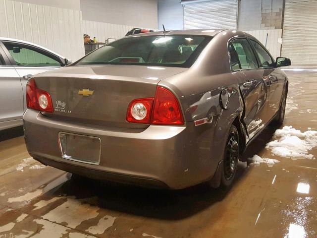 1G1ZC5E14BF139280 - 2011 CHEVROLET MALIBU 1LT BROWN photo 4