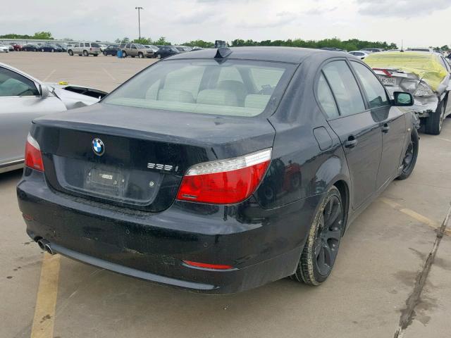 WBANW135X8CZ76831 - 2008 BMW 535 I BLACK photo 4